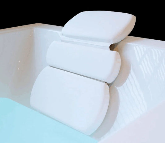 Luxury Spa  Bath Pillow – 3‑Panel  Waterproof